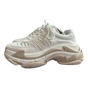 Balenciaga Women’s Triple S Sneakers “Beige Nylon”